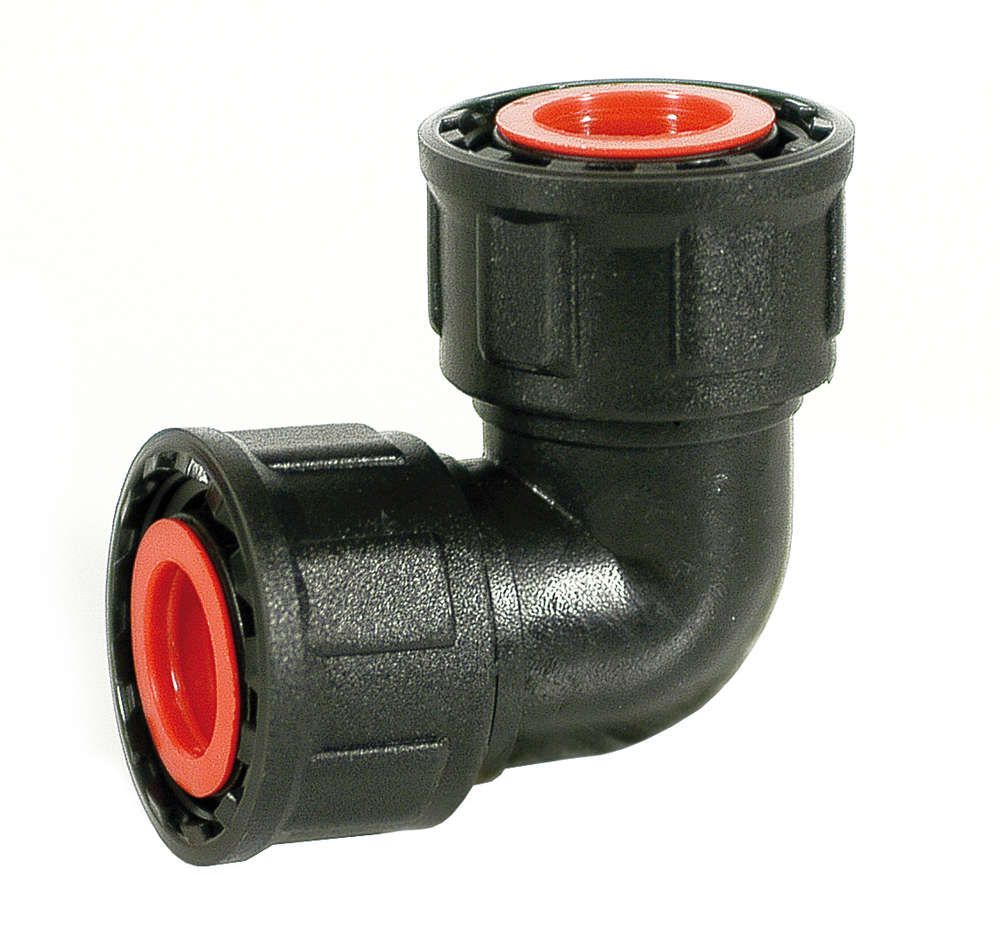 Irritec 426-320 - угольник с накидными гайками 1"ВР