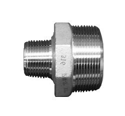 Переходной ниппель из нерж. стали AISI 316,  1/2