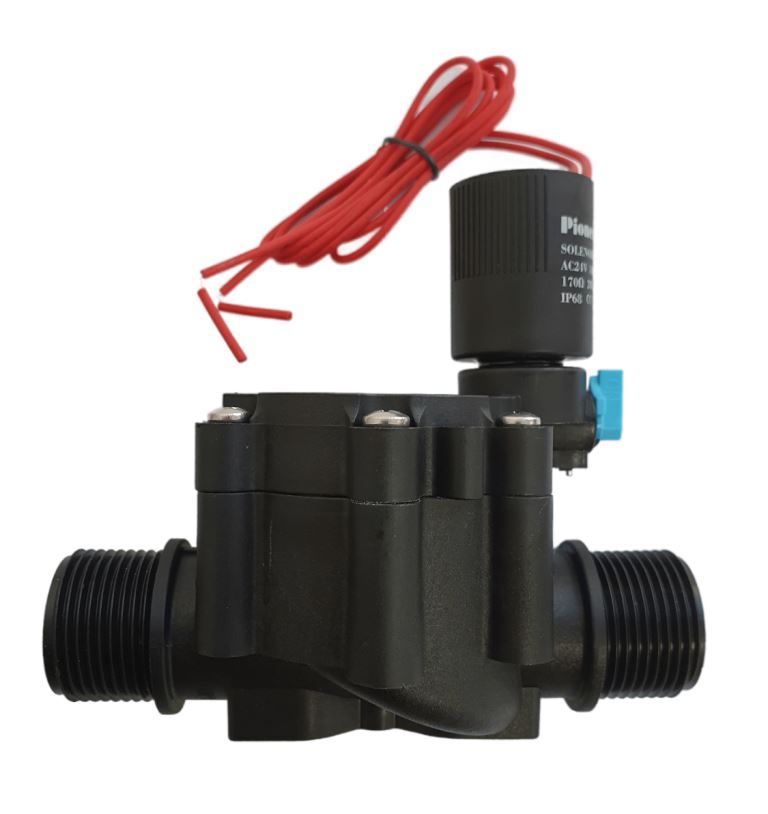 ПИОНЕР™ 100-DB-MM - э/м клапан, без регулятора потока 1" НР, соленоид 24VAC