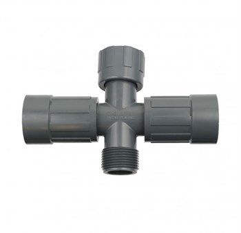 Rain Bird RB 1220-010 - крестовина 1"х1"х1"х1" ВРхВРхВРхНР с накидными гайками