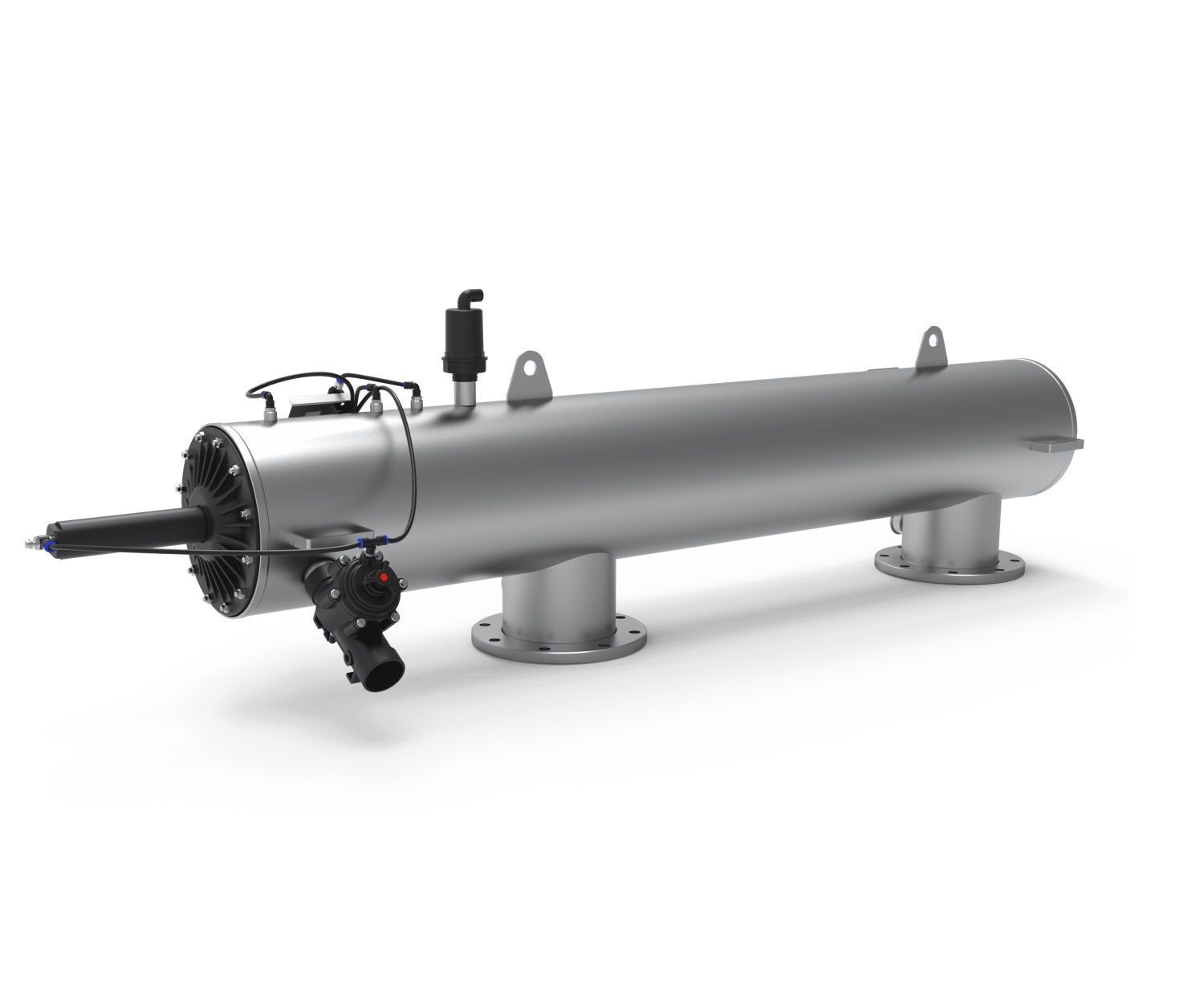 Aytok HBE104 - Автоматический сетчатый фильтр 4"(Ду100) 120 м3/ч с контроллером BACCARA (130 микрон)