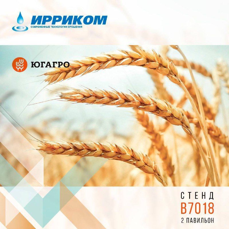 С 19 по 22-е ноября, компания ИРРИКОМ представит на выставке «ЮГАГРО​ 2024»​  познакомит вас с не имеющей на сегодняшний день аналогов системой SmartMole’s