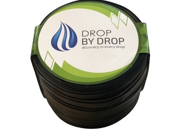 Капельная лента Drop by Drop 6 mil, шаг 10 / 1,45 л/ч. (100 м./бухта)