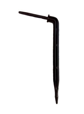 WP 2302 - стойка-капельница угловая с лабиринтом 2,2 л/ч под трубку 3 мм