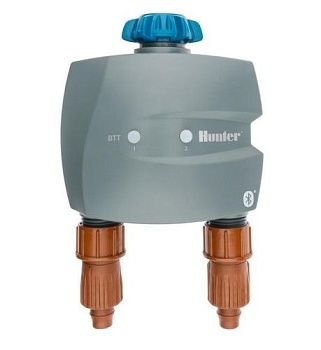 Hunter BTT-201 - садовый таймер 2 зоны 3VDC \ Bluetooth® + адаптер QC