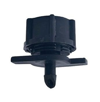 SNP - регулируемая капельница чёрная, 40-120 л/ч