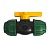 Кран компрессионный IRP 32х32 PN10 (метал шар) (пак. 4 шт. / кор. 80 шт.)