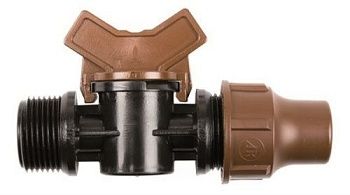 Rain Bird BF valve lock - кран для капельных линий 3/4