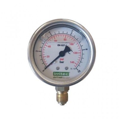 Irritec IIPGI6ZM2R060 - Манометр глицериновый 0х6 бар