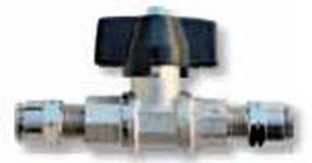 Шаровой кран (никел. латунь) 12,7 мм.