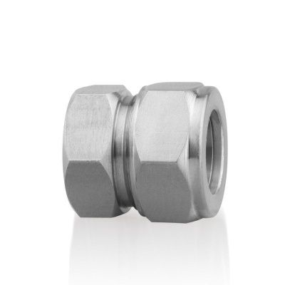 Заглушка из нерж. стали AISI 316, 25 мм (компрессия)