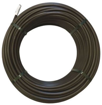 DROPBYDROP - слепая трубка 16 мм, стенка 1.1 мм, коричневая, бухта 100 м.