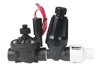 Hunter PCZ-101-25-B - комплект подключения к капельному поливу, с регулятором давления 1,7 bar