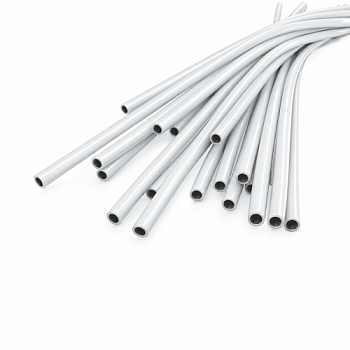 DROPBYDROP - микротрубка 5х3mm, белая, отрезок 60см