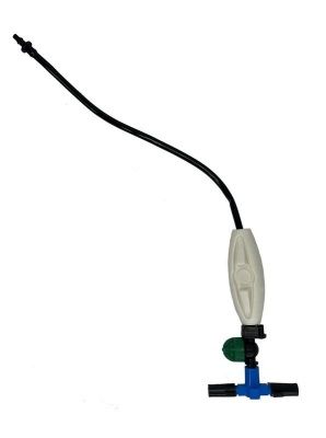 ZM 1201T - спринклер Fogger x2  14 л/ч <голубой> (type B) + LPD + 4/7 TUBE connector (CN-02) 3 bar