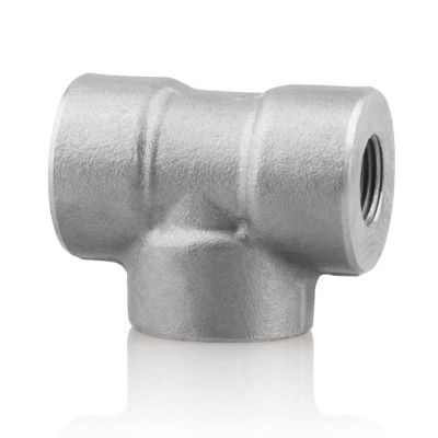 Тройник из нерж. стали AISI 316, 1/2" ВР, BSP