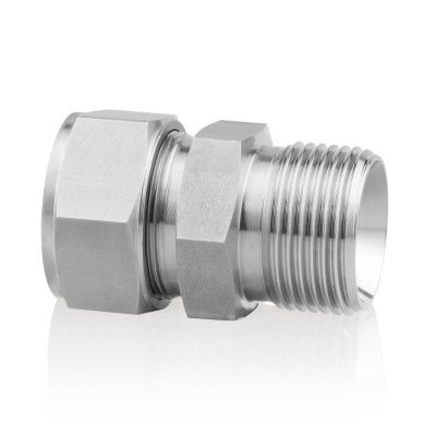 Переходная муфта из нерж. стали AISI 316, 1” НР - 25 мм (компрессия)