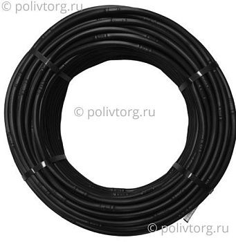 Трубка капельная 16мм, PC, 2,0л/ч, шаг 330мм, стенка 1,1 мм, в бухте 100м