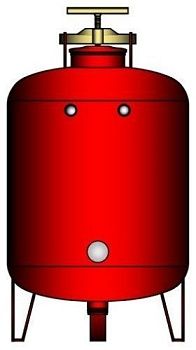 SG FILTERS- вертикальный бак для удобрения  200л