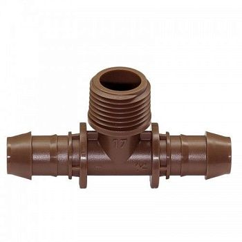 Rain Bird XFF-TMA-050 - тройник резьбовой капельных линий 17×½