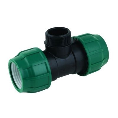 компрессионные фитинги ПНД для полива в интернет-магазине Поливторг, выгодные цены, доставка по России