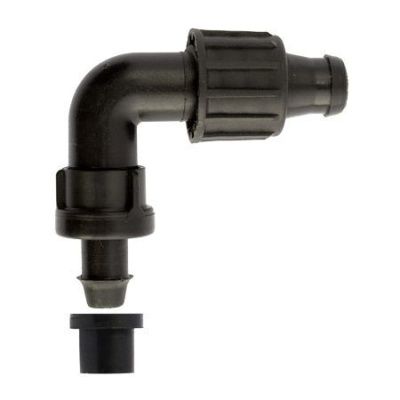 Irritec IE8605000N00T -  угольник с резиновым кольцом TAPE 16   <860>