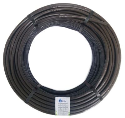 DROPBYDROP™ - капельная трубка 16 мм.\ 44mil \ PC 2.2 л/ч \ 33 см.\ бухта 100 м.\ коричневая