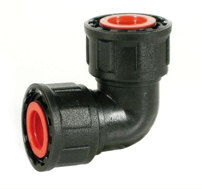 Irritec 426-320 - угольник с накидными гайками 1"ВР