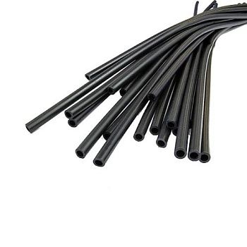 DROPBYDROP - микротрубка 5х3mm, черная, отрезок 60см