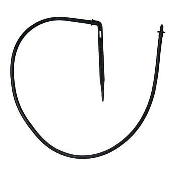 Agro Rain 2112 - разветвитель на 1 выход + стойка капельница угл. с лабиринтом 50см