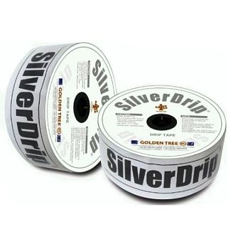 Капельная лента <Silver Drip> 6mil/1.0 л/ч, шаг 10 см (бухта 2800м)