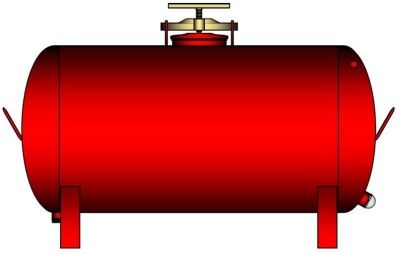 SG FILTERS- бак для удобрения горизонтальный 200 л (дл. 90 см)