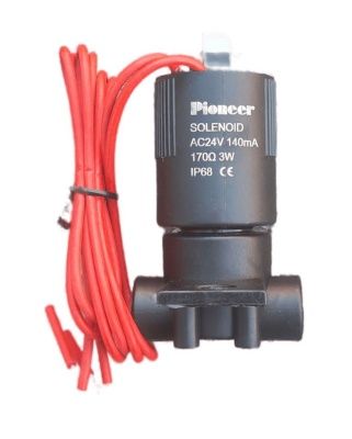 ПИОНЕР™ BM3W-24V AC - соленоид 24V AC 50-60 Hz на пластиковой базе 3-W