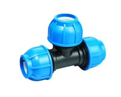 компрессионные фитинги ПНД для полива в интернет-магазине Поливторг, выгодные цены, доставка по России