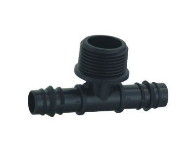 Irritec IP60820MON20C - тройник  20 х 3/4"НР х20  POLY <608> 