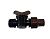 DROPBYDROP™ -  MVL-M\ миникран тип RB\16х3/4НР \накидная гайка - резьба\ коричневый