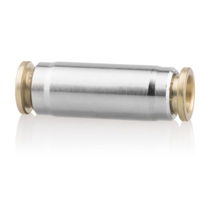 Соединительная муфта 3/8" (Push-Lock), никел. латунь