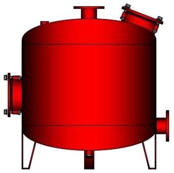 SG FILTERS Фильтр однокамерный песчанно-гравийный SAND MEDIA SMF 500   2