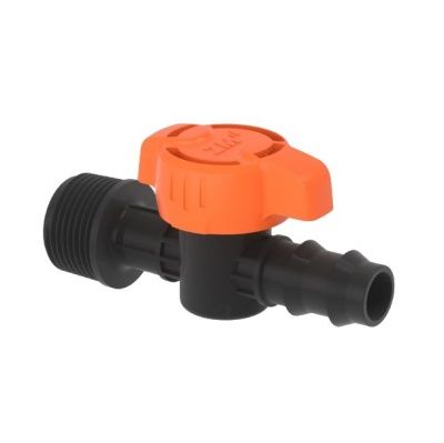 ZM - цилиндрический краник POLY 20 мм х 3/4" НР <VPM>