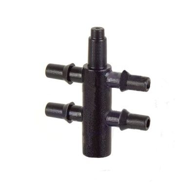 Коллектор 4 way for micropipe 3мм. ID \ iDrop® \ вертикальный
