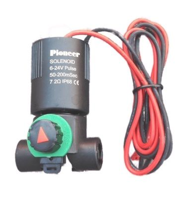 ПИОНЕР™ BM3W-DL - соленоид 9V DC Latching на пластиковой базе 3-W