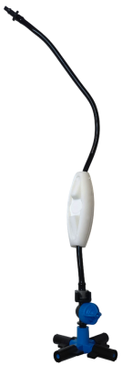  ZM 1201F - спринклер Fogger x4  28 л/ч <голубой> (type B) + LPD + 4/7 TUBE connector (CN-02) 4 bar 