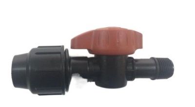 Testa Roja 210272 - краник цилиндрический D. 20 х 1/2" НР