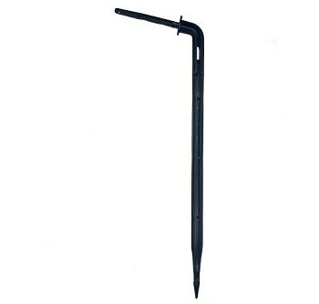 DROPBYDROP - стойка с лабиринтом 2,1л/ч для трубки 5х3mm, L15cm чёрная