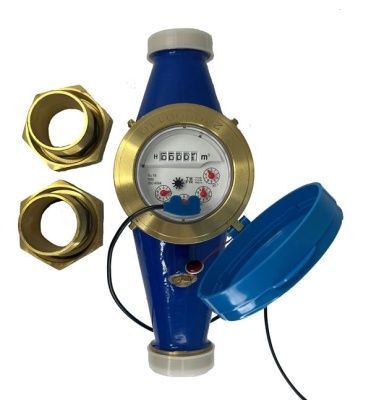 TFR™ Импульсный расходомер, латунь, подключение 1½"