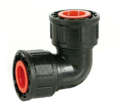 Irritec IG42620F0V500 - угольник с накидными гайками 11/2" х11/2" ВРхВР 