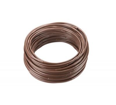 Трубка капельная 16мм, PC, 2,0л/ч, шаг 330мм, стенка 1,1 мм, в бухте 100м (корич)