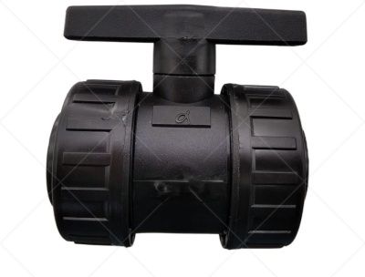 Plastica Alfa 18010-D - кран шаровый 1" ВР-ВР