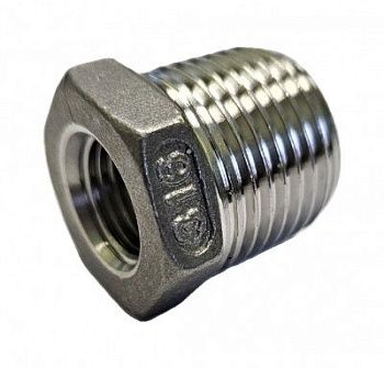 Футорка из нерж. стали AISI 316,  1/2