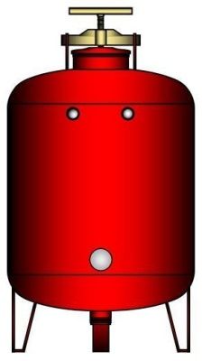 SG FILTERS- бак для удобрения вертикальный 200 л